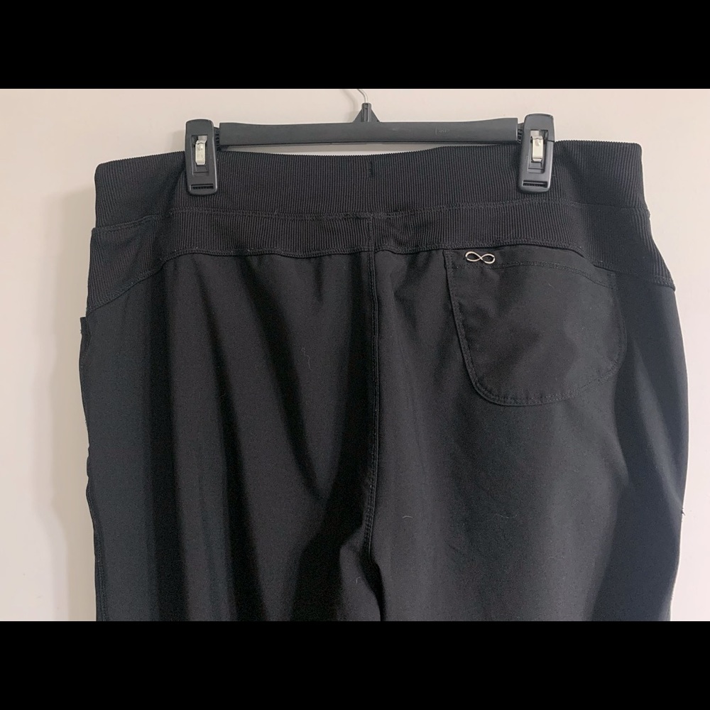 XL Black Cherokee Scrub Pants